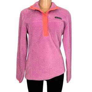 Columbia Fleece Pink & Neon Orange Jacket